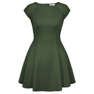 belle poque 2026 Elegant Formal Classy Cocktail Party Dress Boat Neck Short Dresses Green