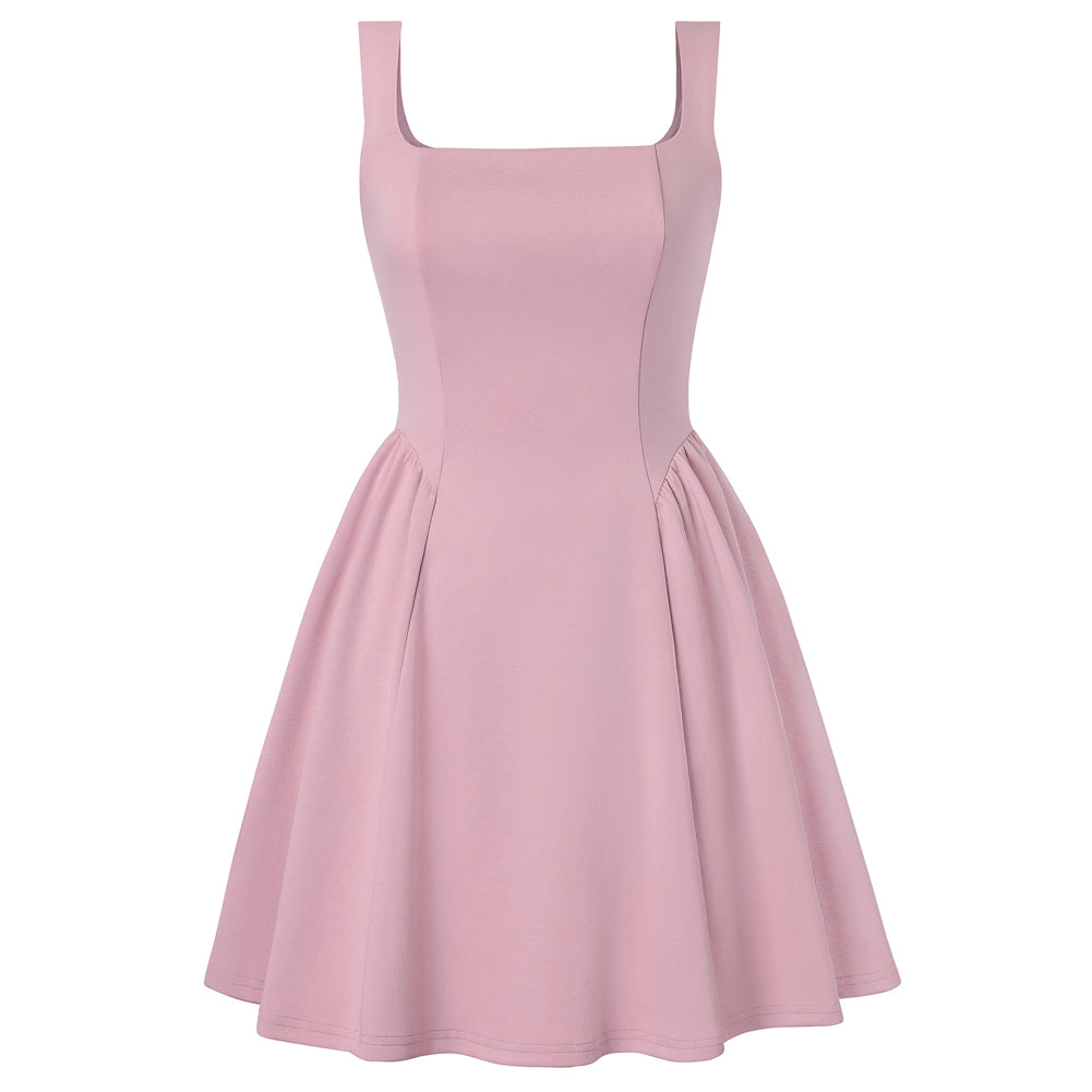 belle poque Homecoming Dresses with Pockets Semi Formal A Line Mini Grad Dress Pink
