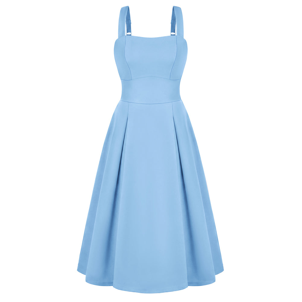 Women's Semi Formal Elegant Dress for Cocktail Party with Pockets