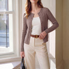 belle poque Fall Cardigan Sweater Button Up Cardigan Lightweight Sweater