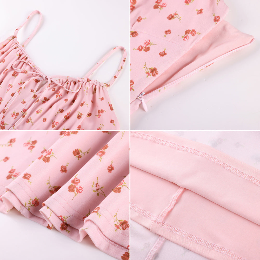 belle poque Women Vintage Mermaid Dress Tie Square Neck Bodycon Dress