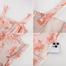 belle poque 2026 Milkmaid Dress Women Vintage Midi Tea Garden Party Sundresses with Pockets