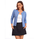 belle poque Belle Poque Women Fall Cardigan Sweater Button Up Cropped Cardigan Lightweight Crew Neck Sweater 2026