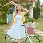 belle poque Spring 2026 Women's Short Sleeve Bolero Shrug Lightweight Cardigan