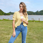 belle poque Spring 2026 Women's Short Sleeve Bolero Shrug Lightweight Cardigan