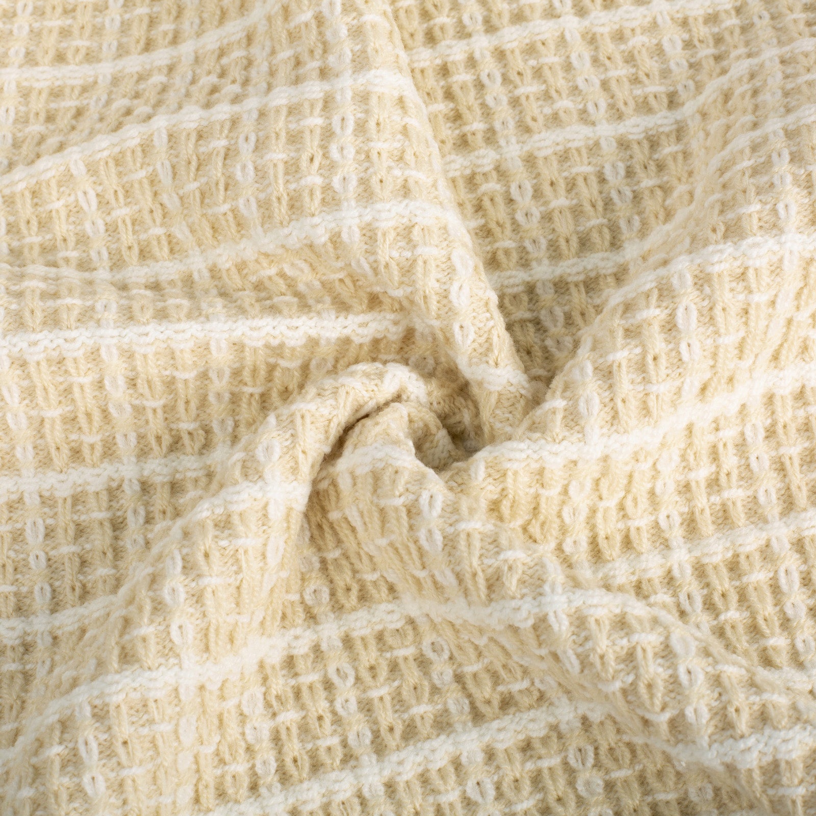 belle poque Contrast Color Cardigan Long Sleeve V-Neck Cable Knitted Sweater