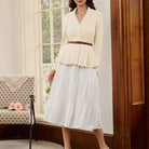 belle poque Vintage Cardigan Sweater Shawl Lapel Button Down Sweater Outwear Coat