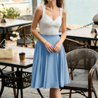 belle poque 2026 Women Spring Summer Vintage Chiffon Flared A-Line Skirt