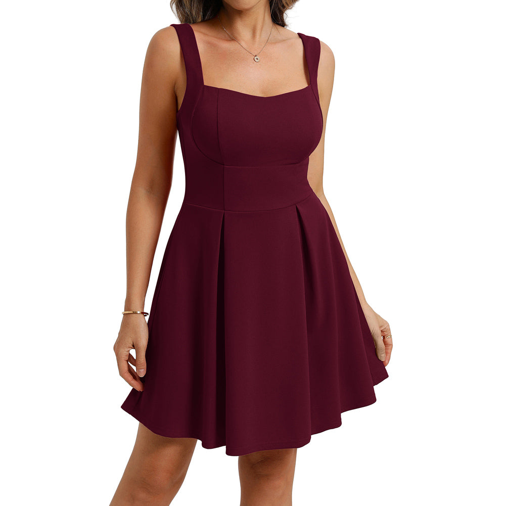 belle poque 2026 Women Graduation Dress with Pockets Short Bow Cocktail Party Dresses