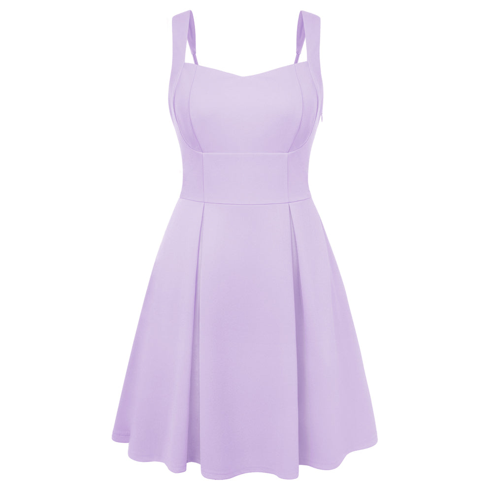 belle poque 2026 Women Graduation Dress with Pockets Short Bow Cocktail Party Dresses Light Purple