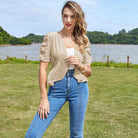 belle poque Spring 2026 Women's Short Sleeve Bolero Shrug Lightweight Cardigan