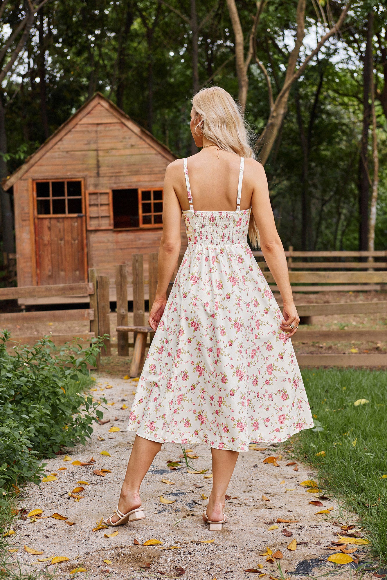 belle poque Sun Dresses for Women 2025 Boho Midi Fairy Wedding Guest Dresses