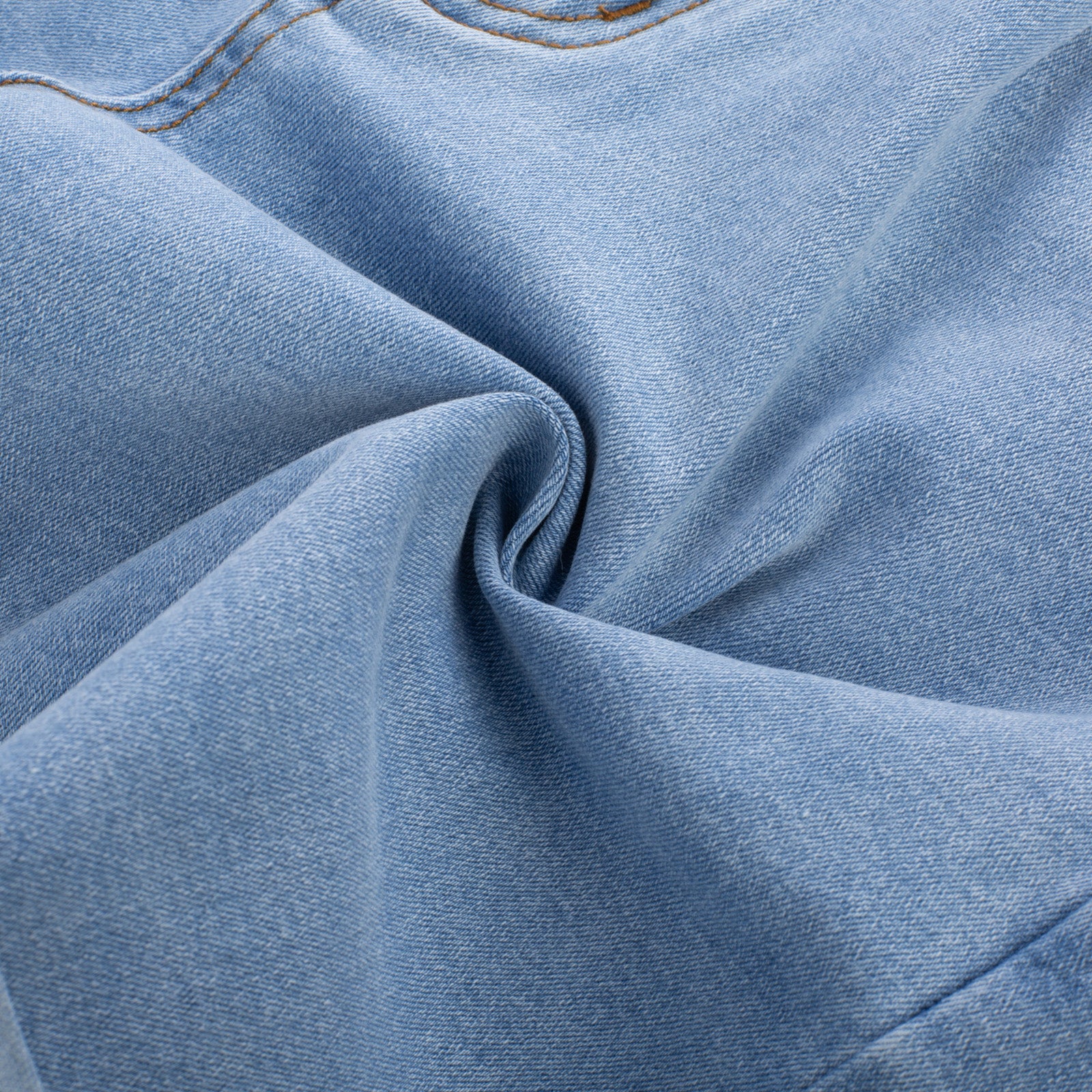 belle poque Bermuda Shorts Elastic Waist Wide Leg Shorts with Pockets & Belts