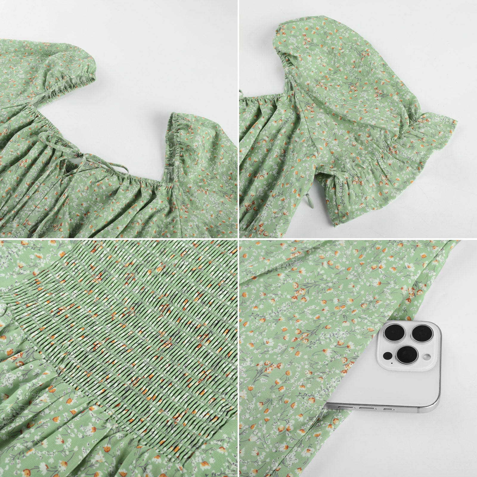 belle poque 2026 Spring Summer Sundress Vintage Cottagecore Dress with Pocket