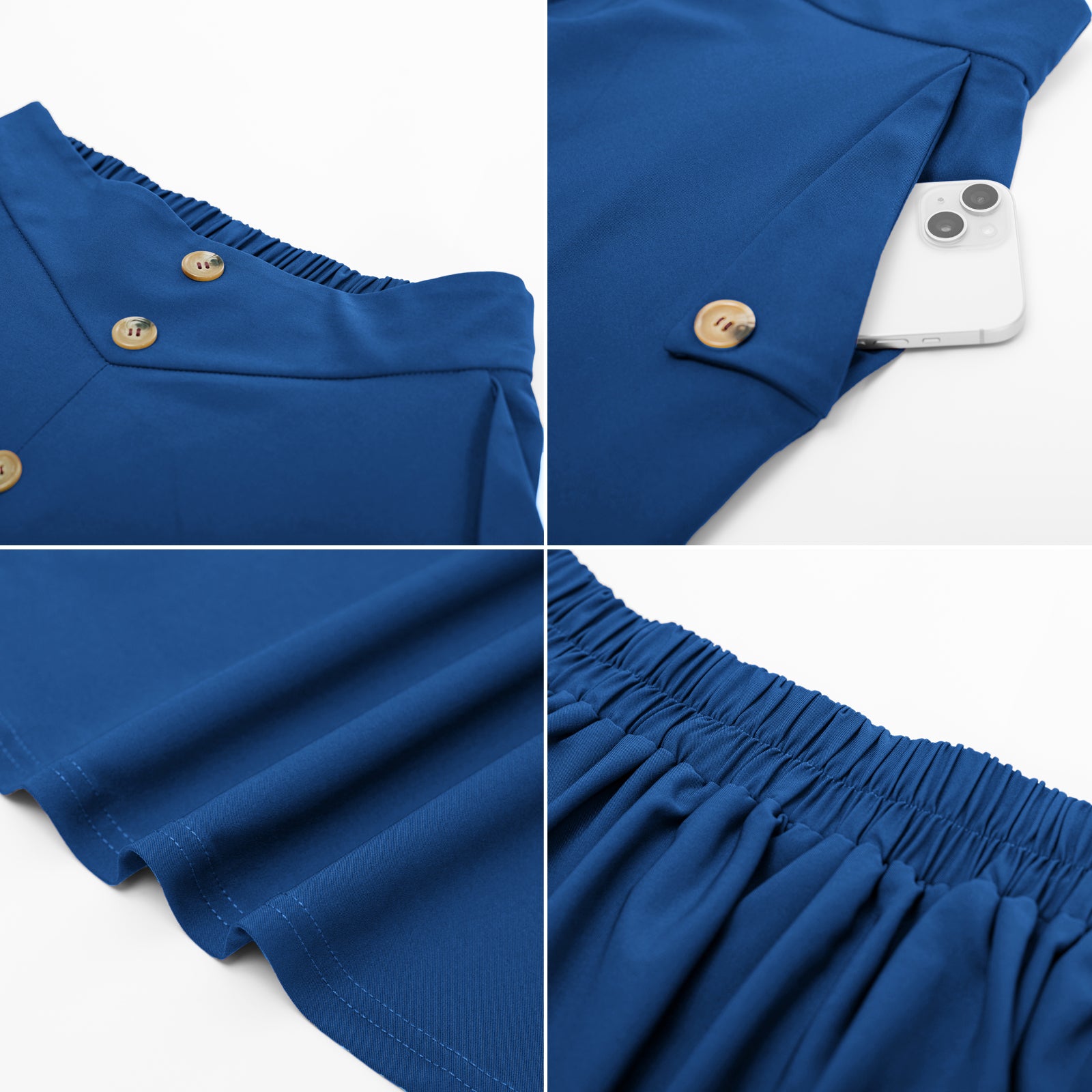 belle poque Vintage A-Line Skirt Midi Skirt Casual Skirt High Waisted Midi Party Skirt Basic A-Line Skirt