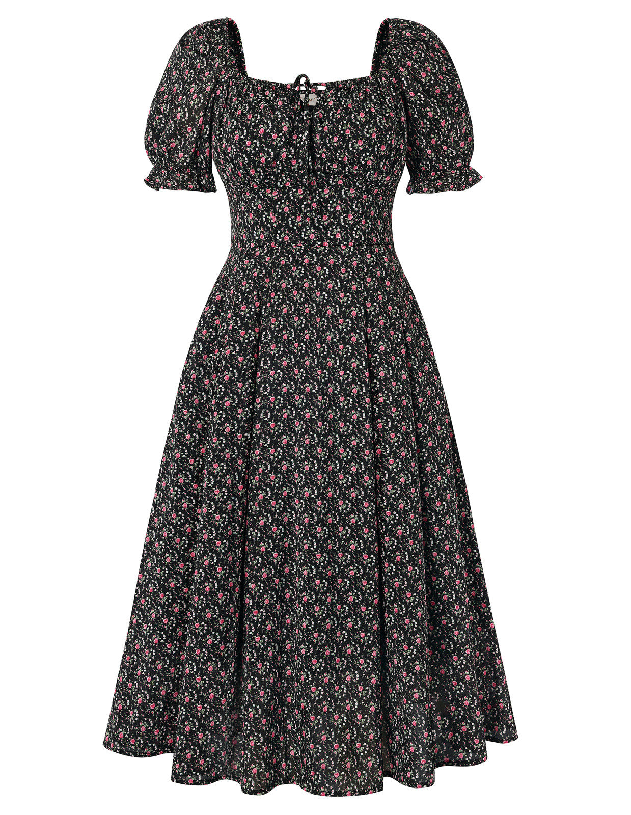 belle poque 2026 Spring Summer Sundress Vintage Cottagecore Dress with Pocket