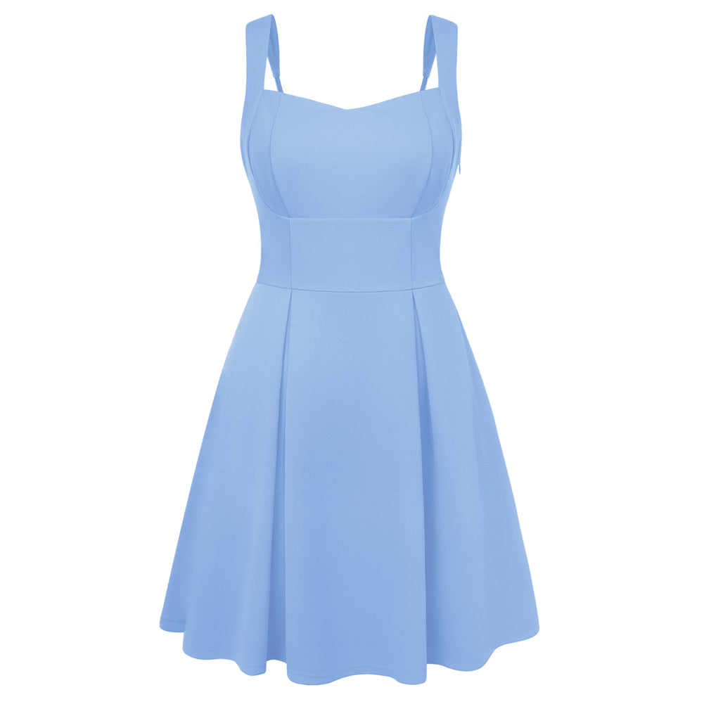 belle poque 2026 Women Graduation Dress with Pockets Short Bow Cocktail Party Dresses Blue