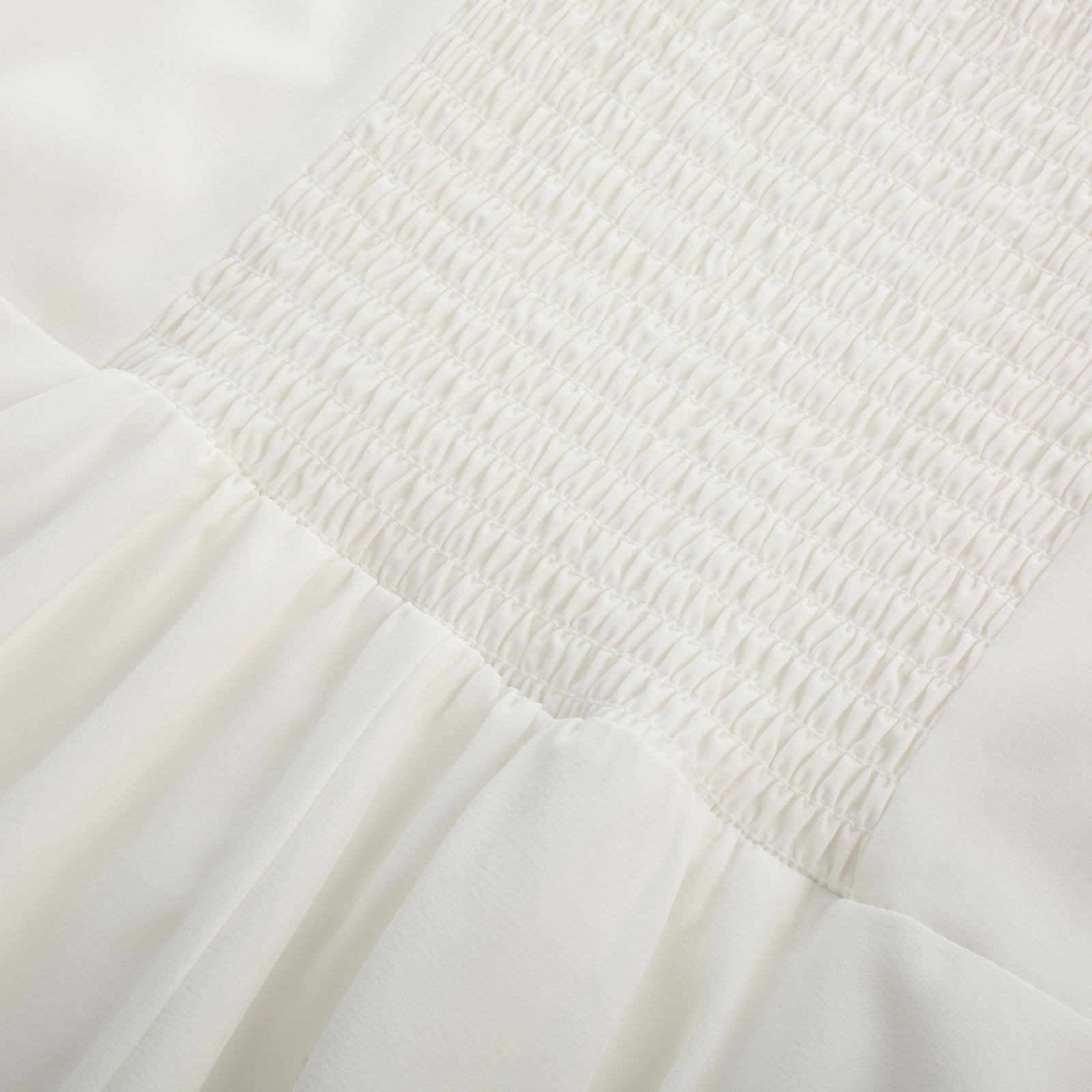 belle poque Vintage Daisy Flower Print Cottagecore Cocktail Dresses Square Neck Puff Sleeve Dress with Pockets