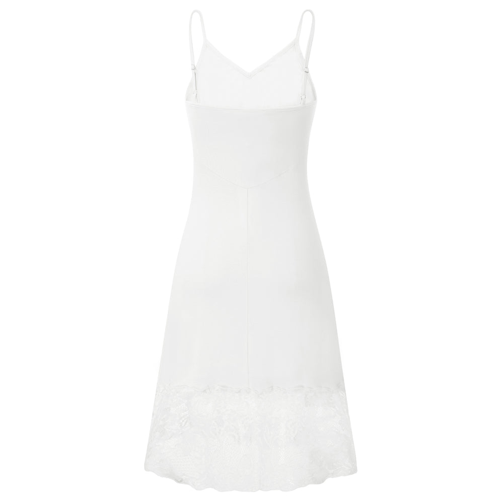 belle poque Lace Full Slips for Women Under Dresses Simple Dress Sleep Cami Dress