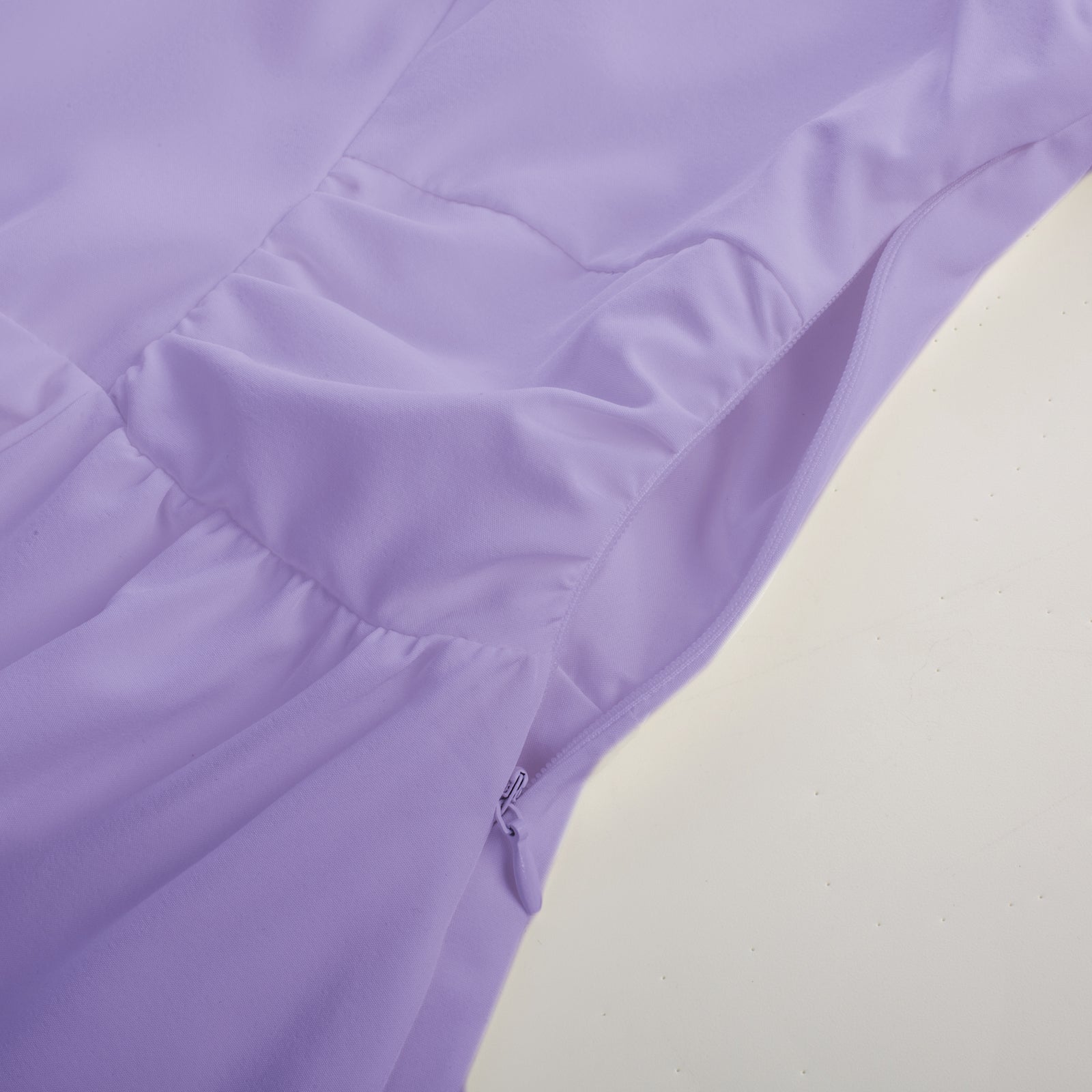 belle poque Vintage Daisy Flower Print Cottagecore Cocktail Dresses Square Neck Puff Sleeve Dress with Pockets