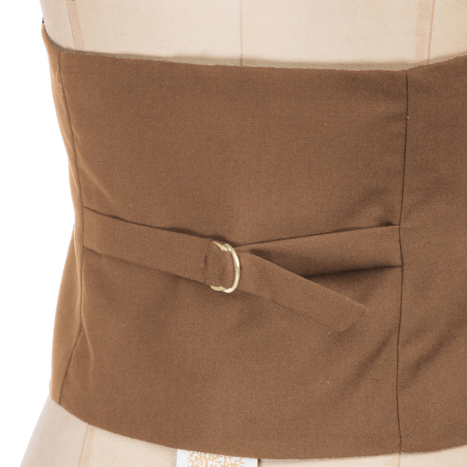 belle poque Seckill Offer⌛Solid Color Halter V-Neck Single Breasted Handkerchief Vest