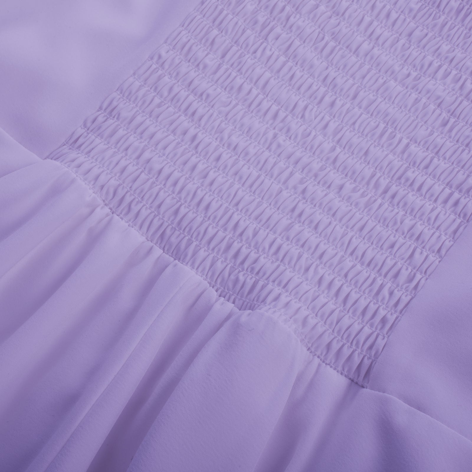 belle poque Vintage Daisy Flower Print Cottagecore Cocktail Dresses Square Neck Puff Sleeve Dress with Pockets