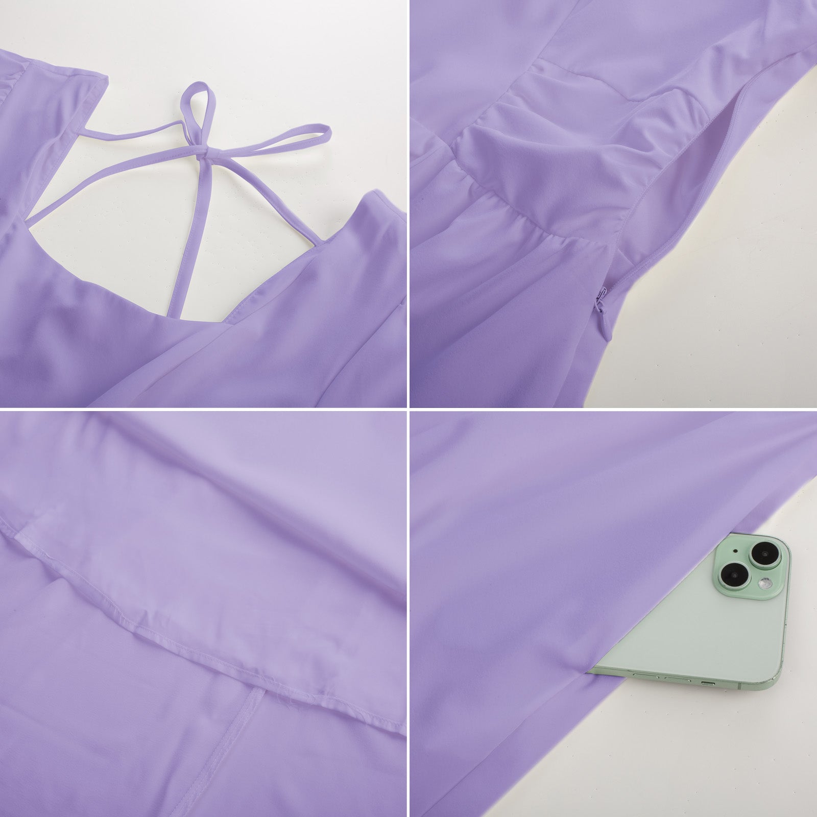 belle poque Vintage Daisy Flower Print Cottagecore Cocktail Dresses Square Neck Puff Sleeve Dress with Pockets