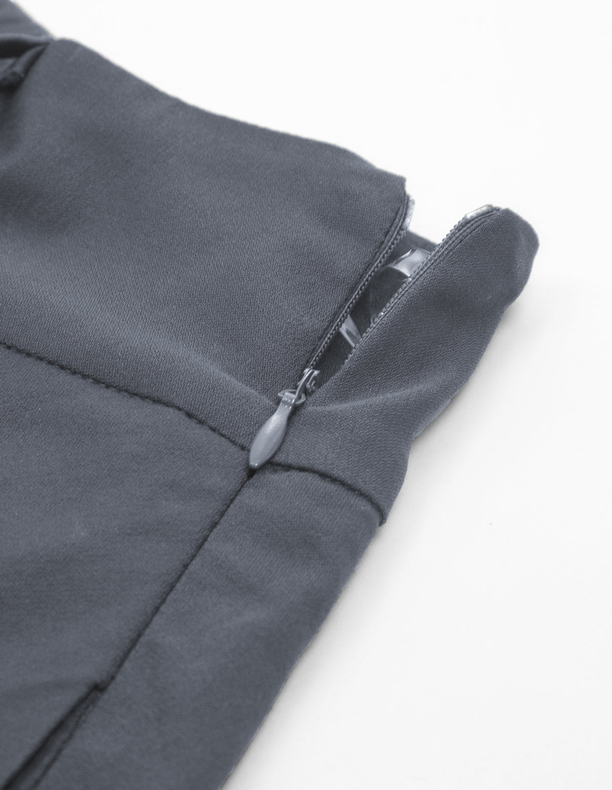 belle poque Vintage Stretch High Waist A-Line Flared Midi Skirts with Pockets & Belts