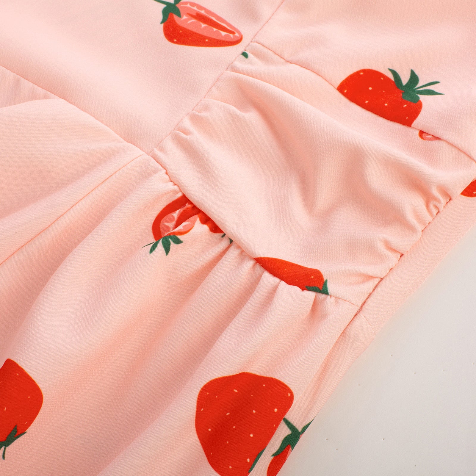 belle poque Vintage Daisy Flower Print Cottagecore Cocktail Dresses Square Neck Puff Sleeve Dress with Pockets