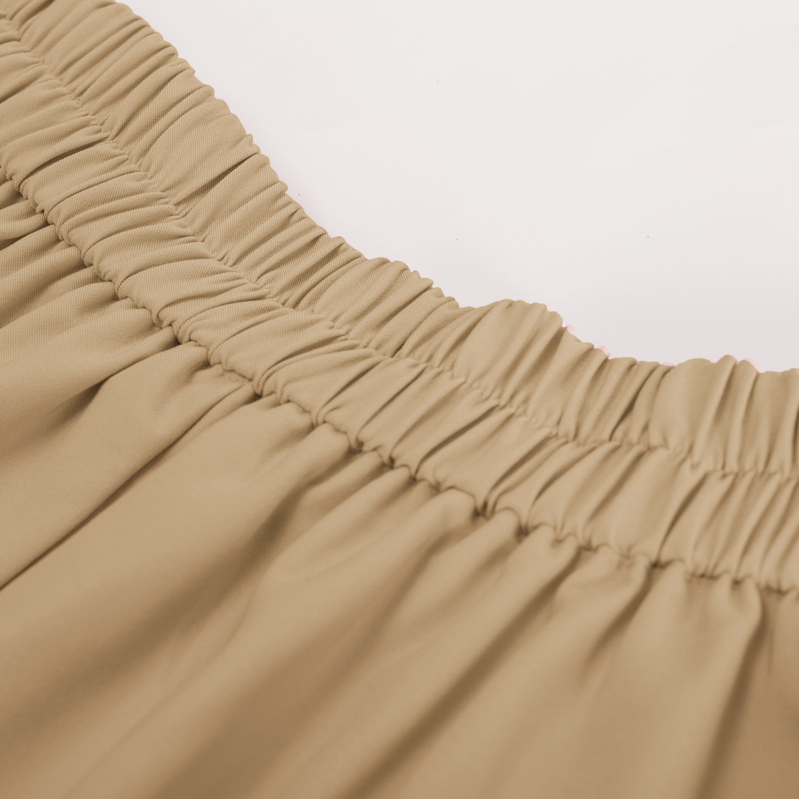 belle poque Vintage A-Line Skirt High Waisted Midi Skirt with Pockets & Buttons