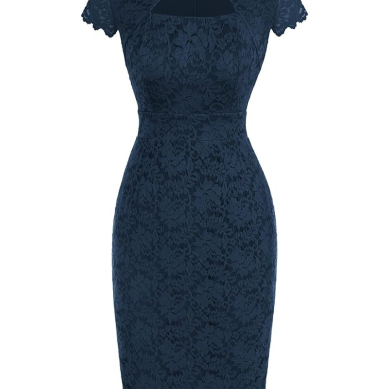 Cocktail Dress for Women Cap Sleeve Lace Dress for Wedding Guest Busin – Belle Poque Offcial Cocktail Dress for Women Cap Sleeve Lace Dress for Wedding Guest Busin – Belle Poque Offcial