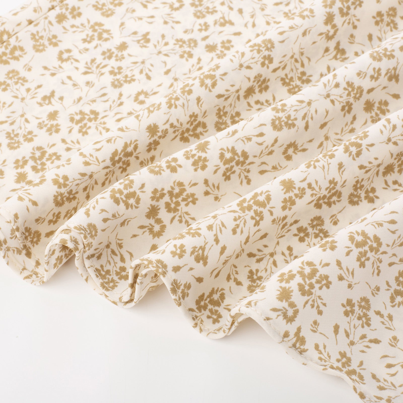 belle poque Floral Print Square Neck Tiered Ruffle Dress 2023 Summer Vintage A-line Swing Midi Dress