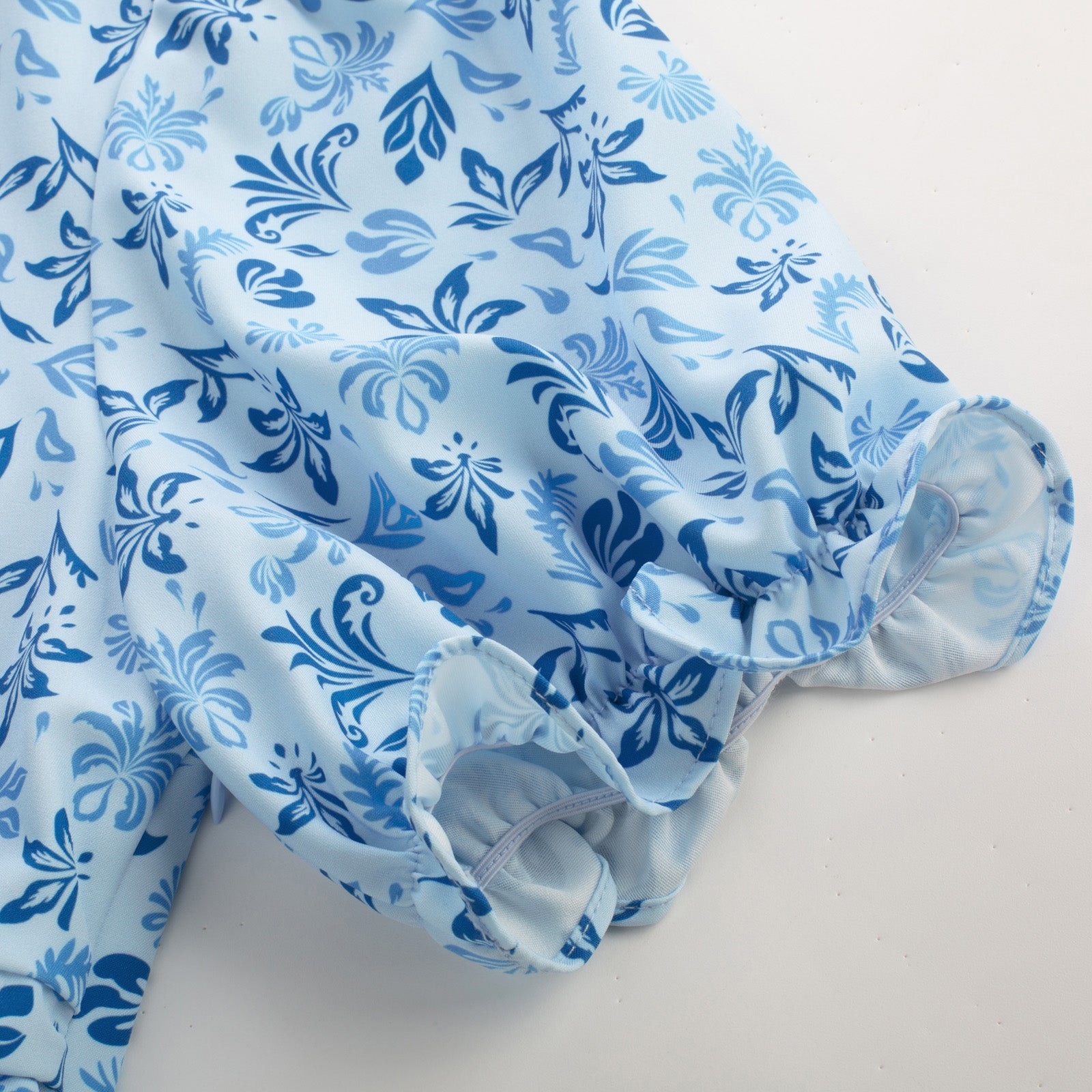 belle poque Vintage Daisy Flower Print Cottagecore Cocktail Dresses Square Neck Puff Sleeve Dress with Pockets