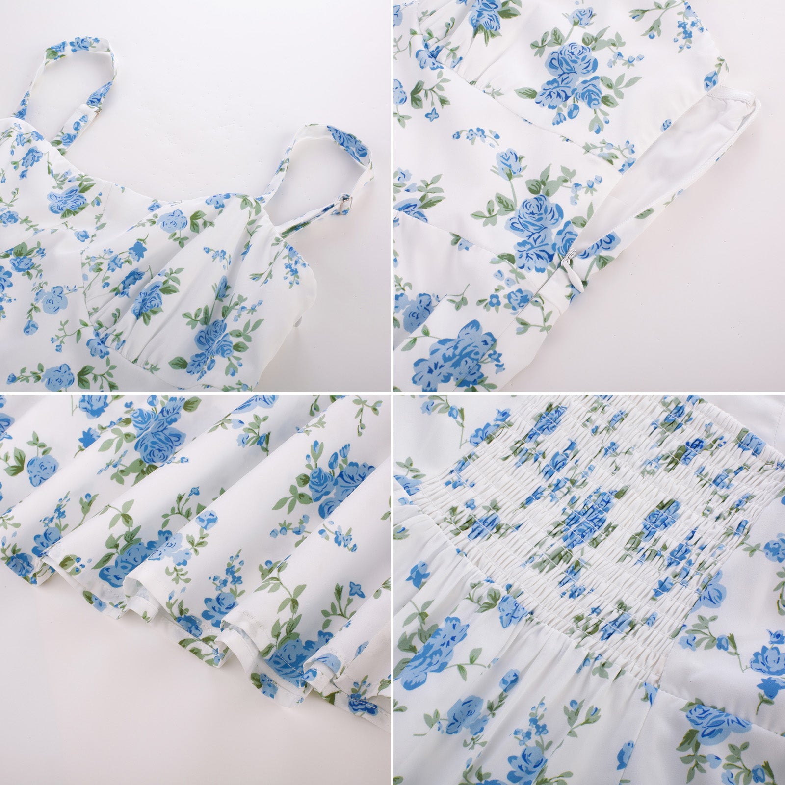 belle poque Sun Slip Dresses for Women Boho Maxi Dresses Casual Spaghetti Ruffle Dress