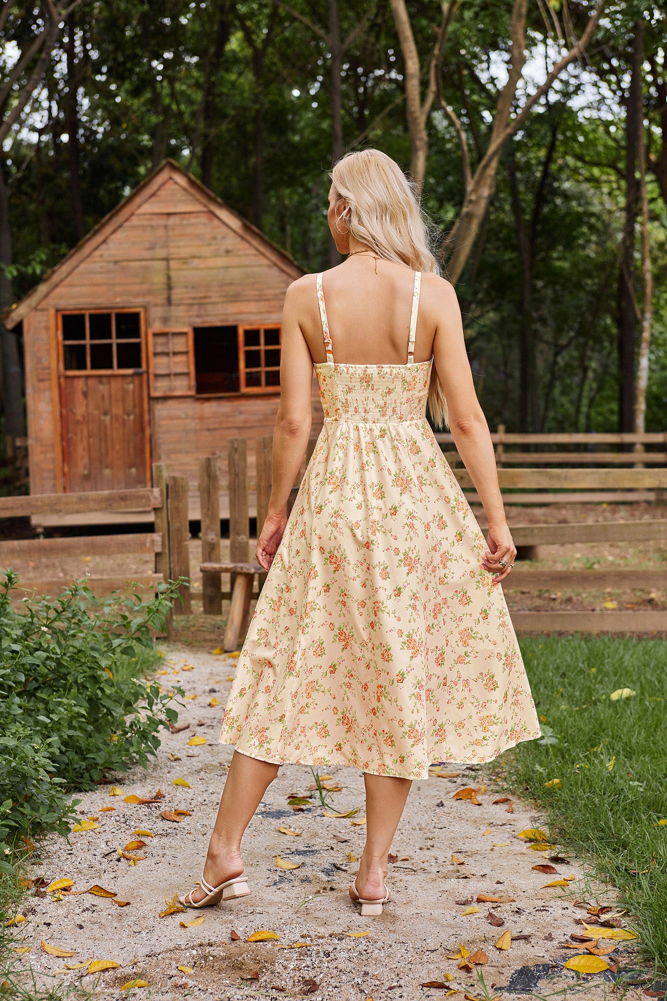 belle poque Sun Slip Dresses for Women Boho Maxi Dresses Casual Spaghetti Ruffle Dress