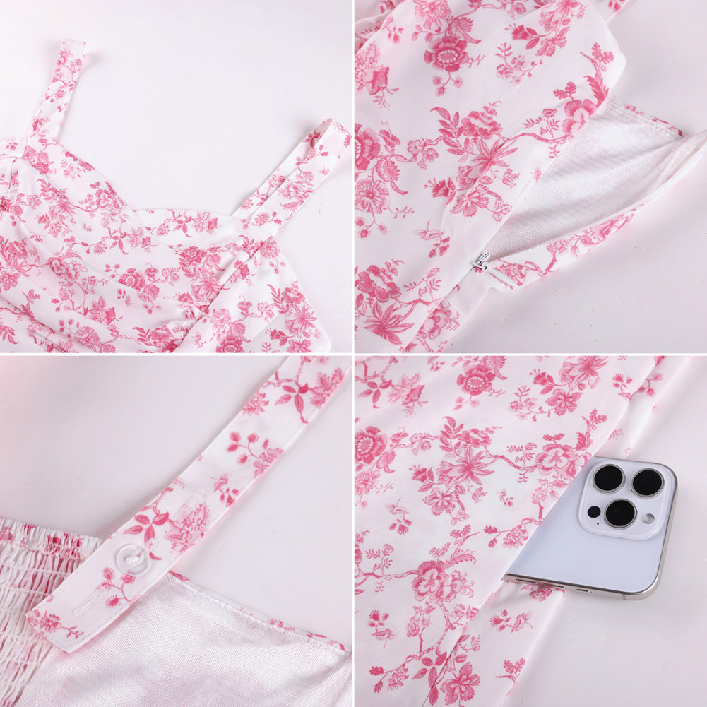 belle poque Vintage 1950s Cocktail Dress Ruched Slit A Line Swing Dress with Pockets