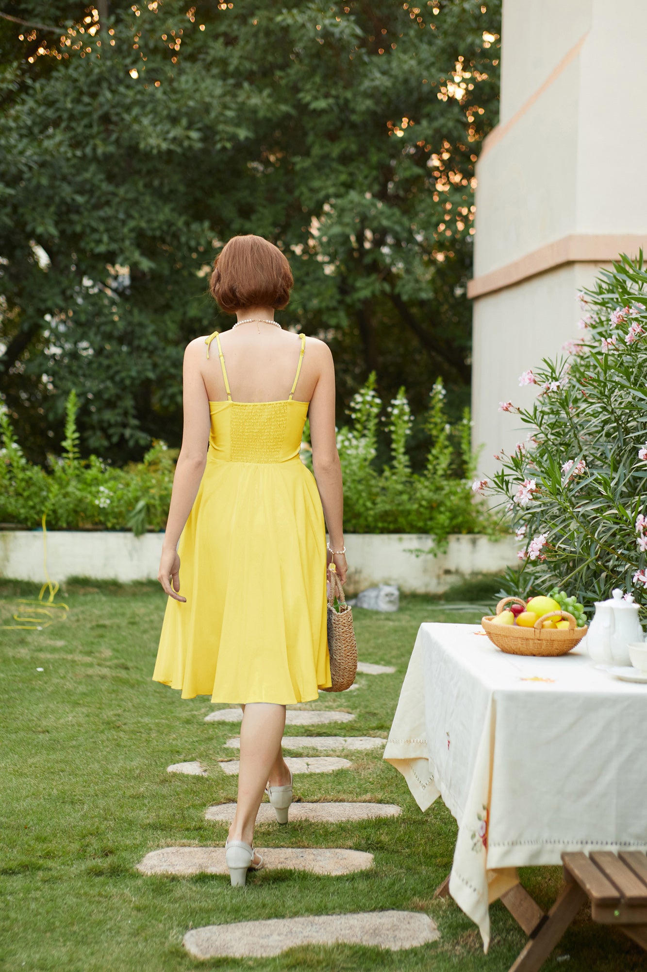 belle poque Summer Slip Dresses for Women Spaghetti Strap Midi Sun Dress Cute Casual Dress with Pockets