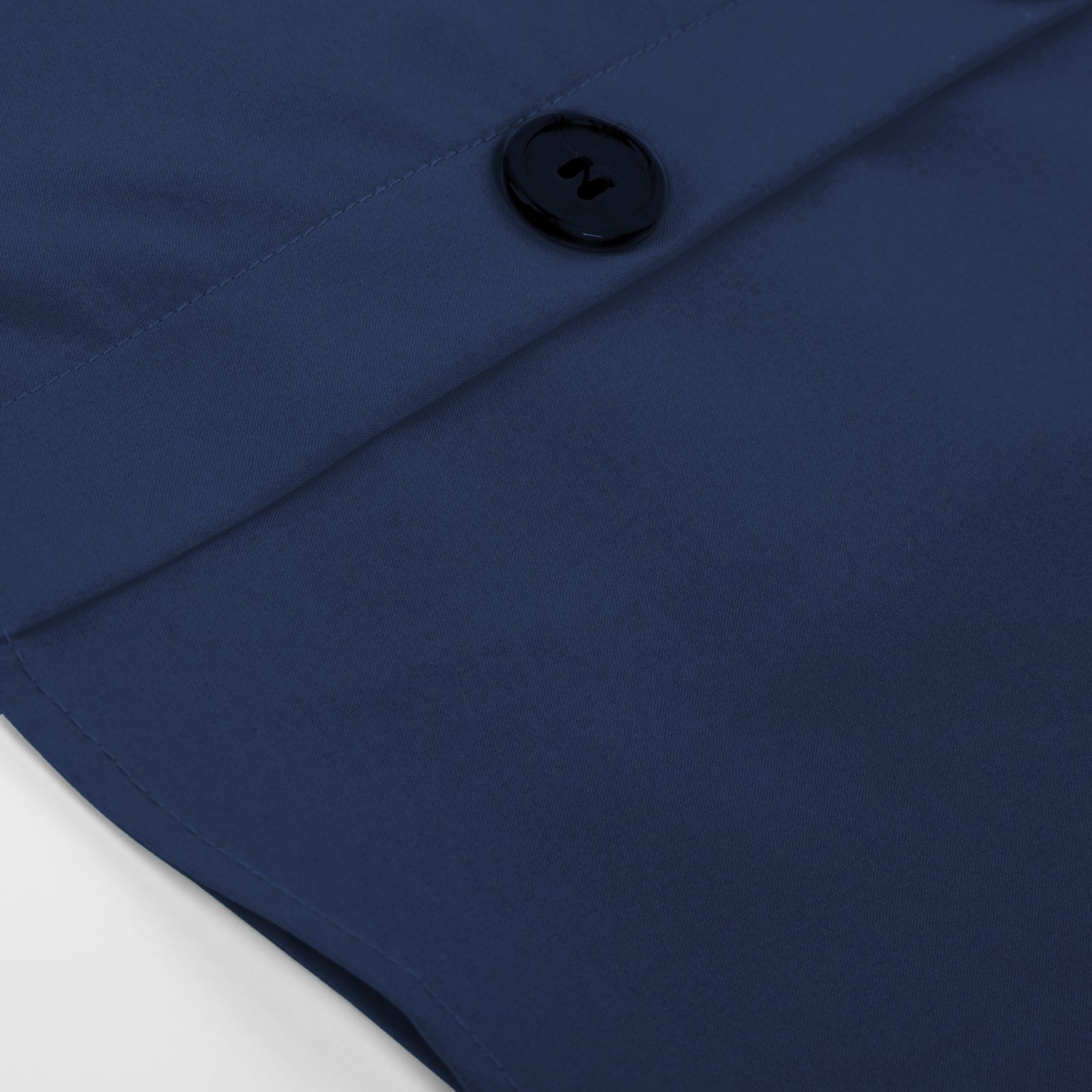 belle poque Swing Skirt with Belt Elastic High Waist Buttons Decorated Skirt