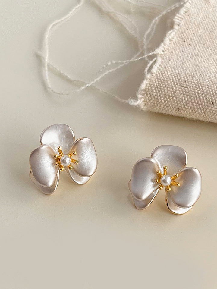 belle poque New Phalaenopsis Orchid Flower Earrings for Garden Party 1
