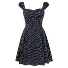 belle poque Mini Floral Dress 2026 Cap Sleeve Flowy Date Short Cute Dress Yellow floral