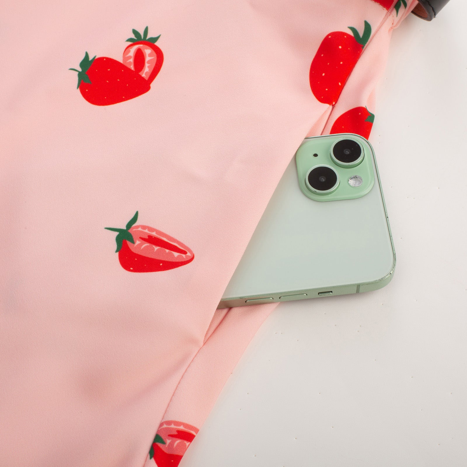 belle poque Swing Skirt with Belt Elastic High Waist Buttons Decorated Skirt