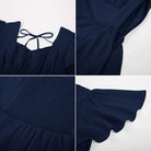 belle poque Vintage Dress 2026 Summer Layered Tiered Ruffle Swing Midi Dress