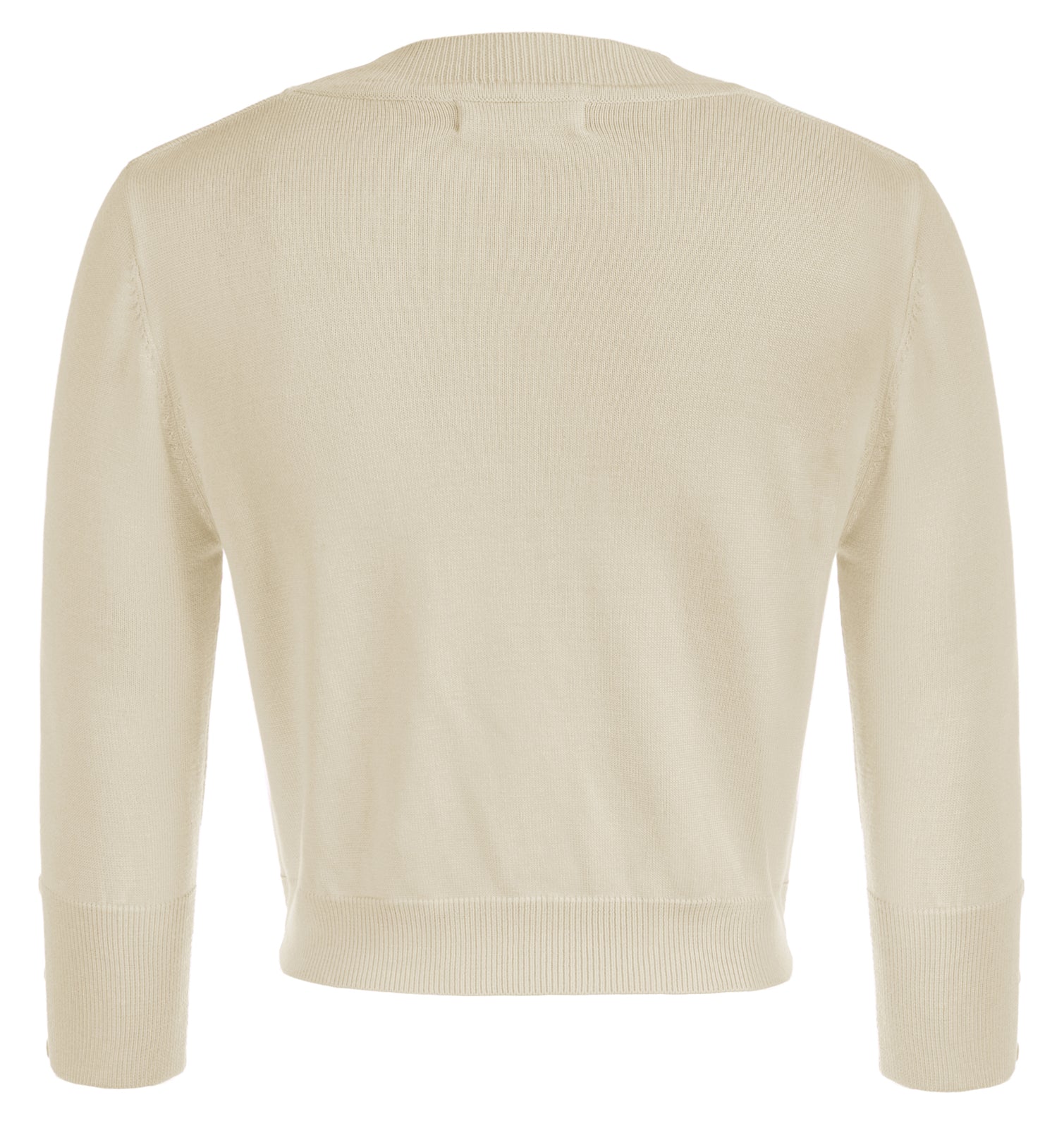 belle poque 3/4 Sleeve Bolero Shrug Open Front Knit Cropped Cardigan Sweater