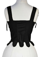 belle poque Victoria Stretch Twill Cotton Herringbone Corset Tops