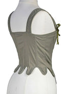 belle poque Victoria Stretch Twill Cotton Herringbone Corset Tops