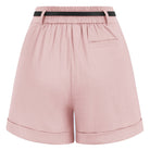 belle poque 2026 Spring Summer Classic Bermuda Short Wide Leg Shorts with Pockets & Belts