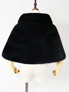 belle poque 2025 Winter Soft Faux Fur Thick Shawl/Coats