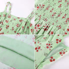 belle poque Long Fairy Dress with Ruffle Trim Empire Waist Dress for Women Summer