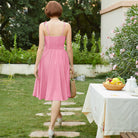 belle poque 2026 Summer Dresses for Women Midi Sun Dress Cute Date Casual Dress with Pockets