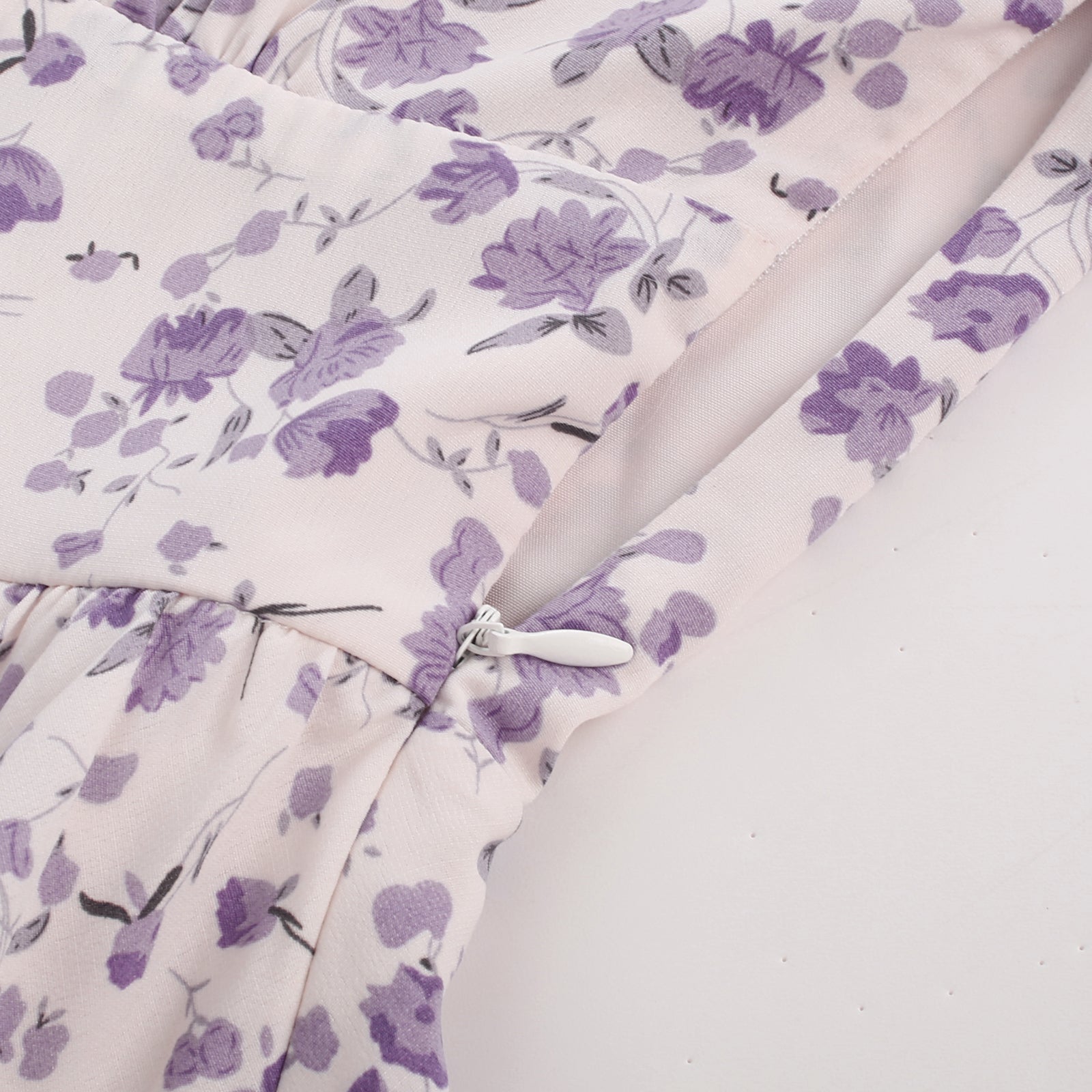 belle poque Floral Print Square Neck Tiered Ruffle Dress 2023 Summer Vintage A-line Swing Midi Dress